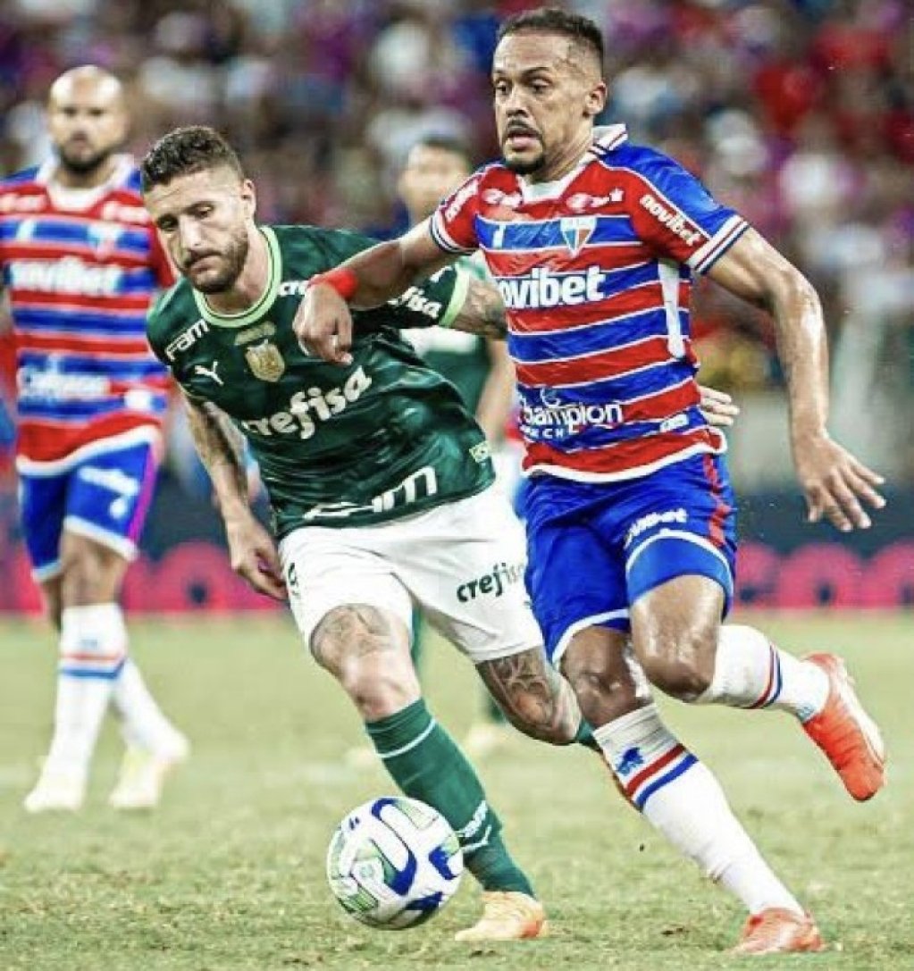 Fortaleza vence o Palmeiras, mas é eliminado da Copa do Brasil