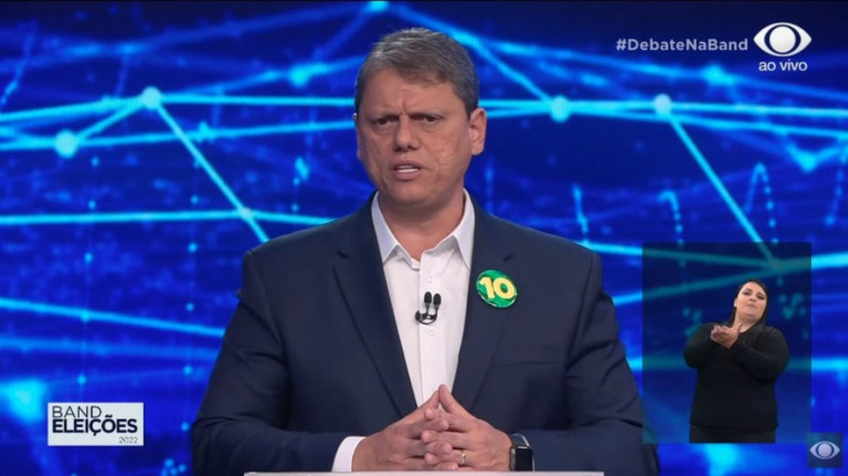 Os pontos positivos e negativos de Tarcísio no debate