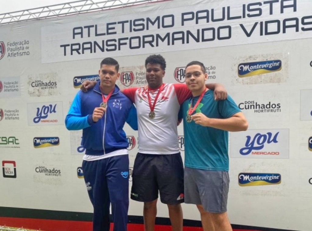 Atletismo de Marília conquista quatro medalhas de ouro em circuito da Federação