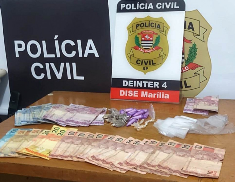 Dise prende dois por tráfico em rua da zona norte de Marília