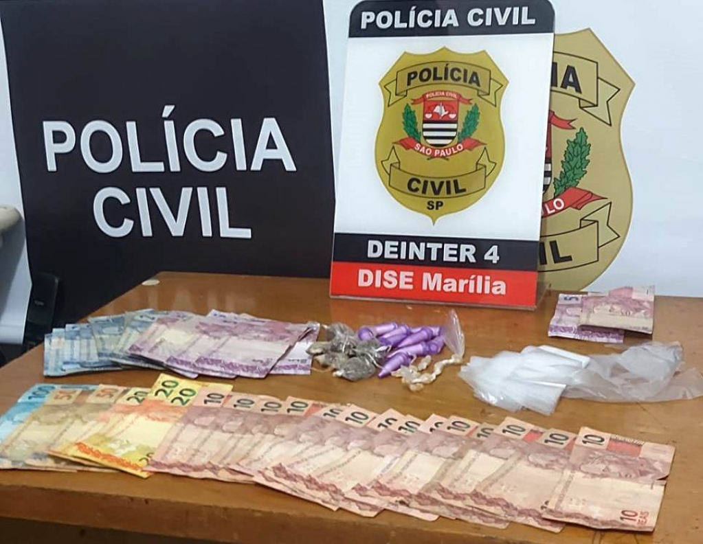 Dise prende dois por tráfico em rua da zona norte de Marília