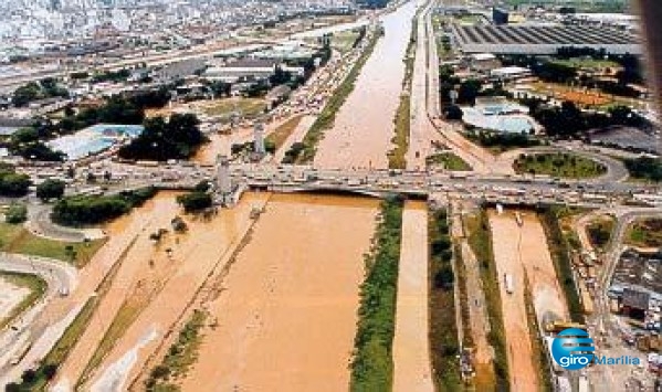 Situação crítica nos fundos de vales urbanos – Fonte: www.ebah.com.br