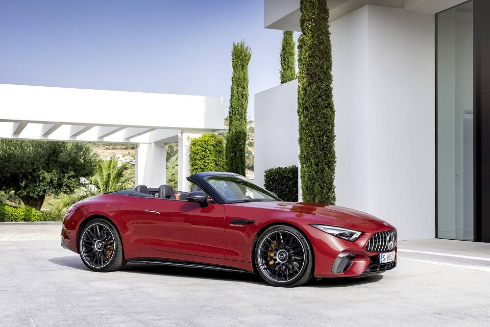 Mercedes AMG SL. Foto: Divulgação