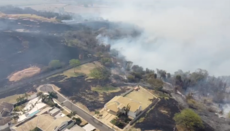 Marília teve 18 focos de queimada na terça; novo alerta para onda de calor