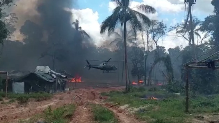 PF diz ao STF que não teve apoio de militares para frear garimpo