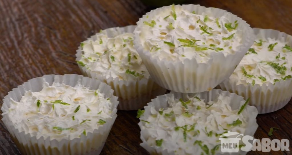 Cupcake de Torta de Limão