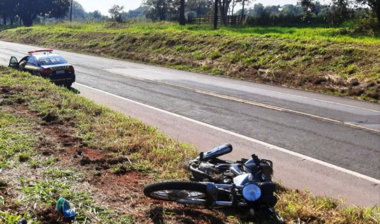 Delivery - Acusado de tráfico é preso na BR-153 em perseguição e queda de moto