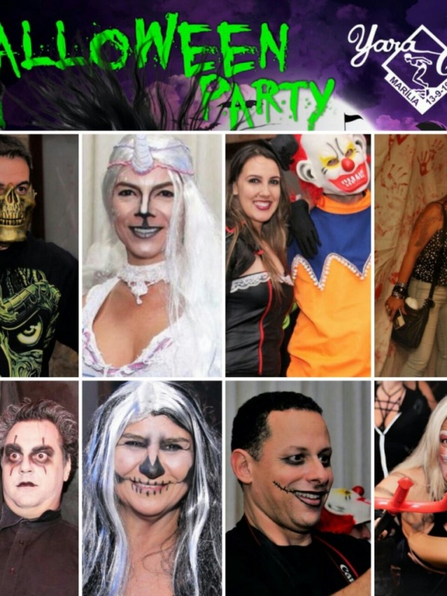 Yara Clube une aula fitness com halloween e envolve sócios