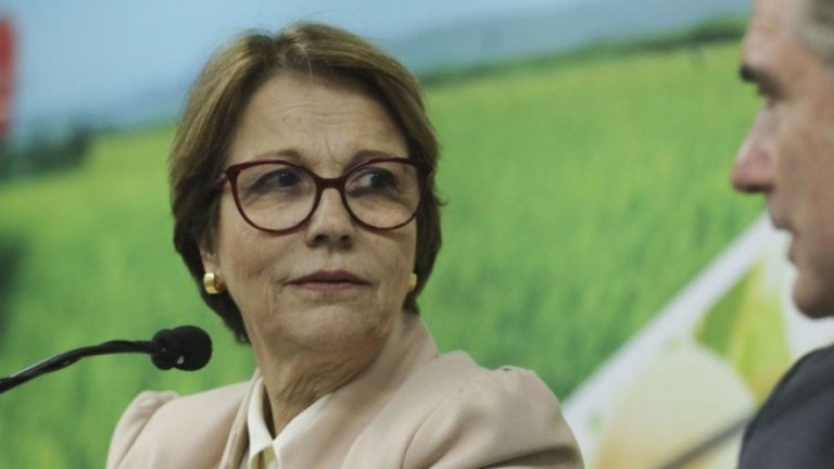 Tereza Cristina garante que Brasil tem fertilizantes até outubro