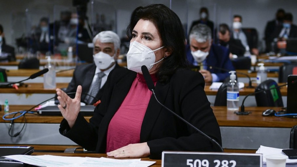 CPI: Simone Tebet questiona porque Dominguetti não deu voz de prisão por propina CPI: Simone Tebet questiona porque Dominguetti não deu voz de prisão por propina
