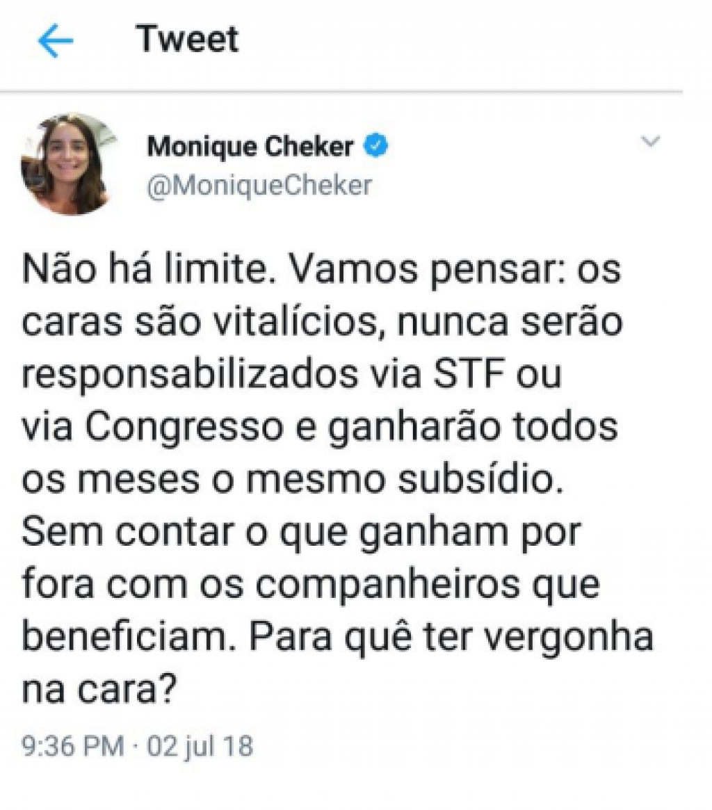 Conselho do MPF investiga procuradora por críticas em postagem no twitter