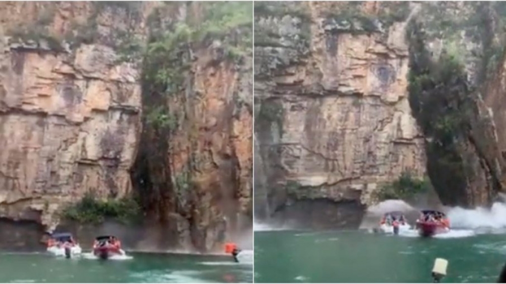 MG: turistas tentaram alertar sobre rocha antes do desabamento
