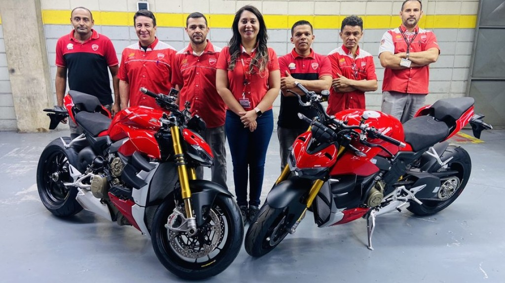 Ducati atinge 10 mil unidades de motos fabricadas no Brasil