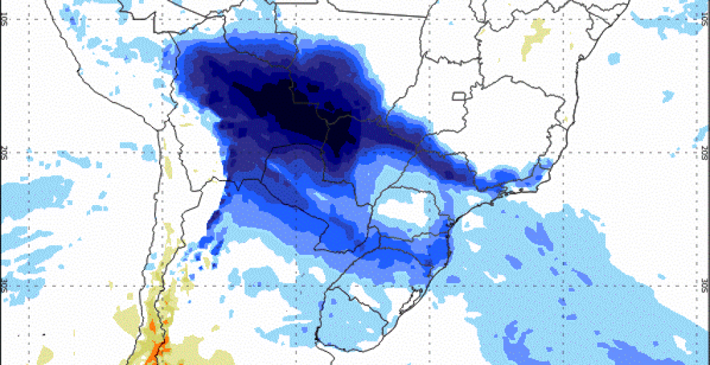 Meteorologia prevê nebulosidade alta; massa de ar frio chega ao Estado na sexta