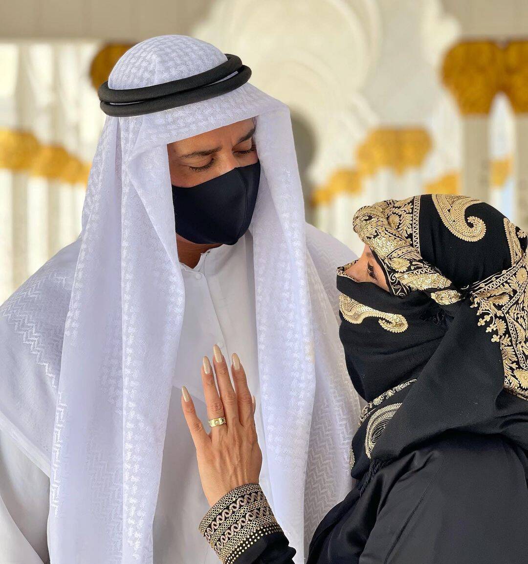 Carla Perez e Xanddy em Dubai. Foto: Reprodução/Instagram