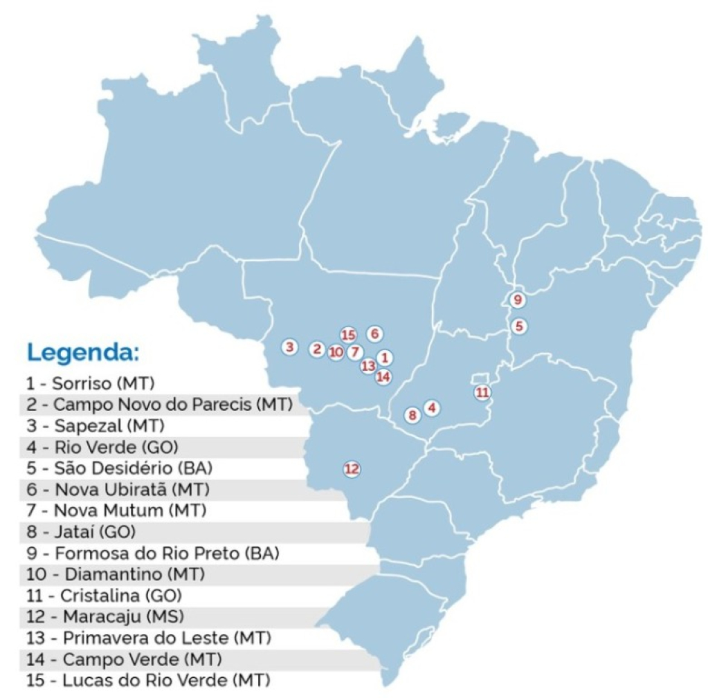 IBGE divulga lista com os 100 maiores produtores agrícolas do Brasil