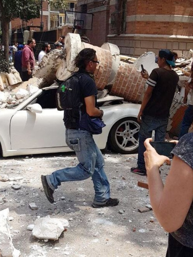 "Povo solidário"; marilienses mandam notícias e imagems após terremoto no México
