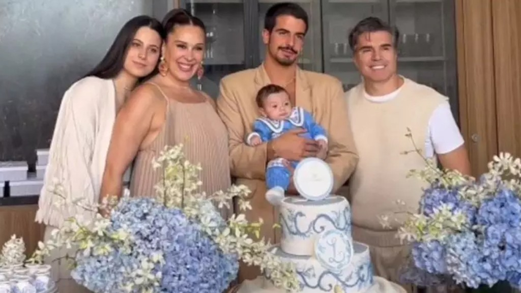 Claudia Raia celebra luxuoso batizado de Luca: ‘Uma deslumbrante decoração’