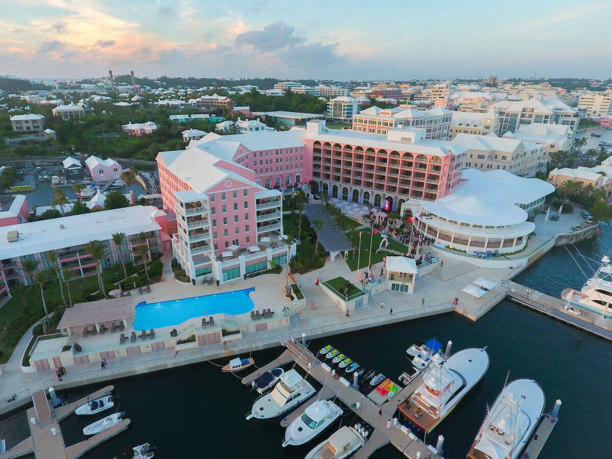 6- Hamilton Princess Hotel & Beach Club, em Hamilton, Bermuda. Foto: Divulgação