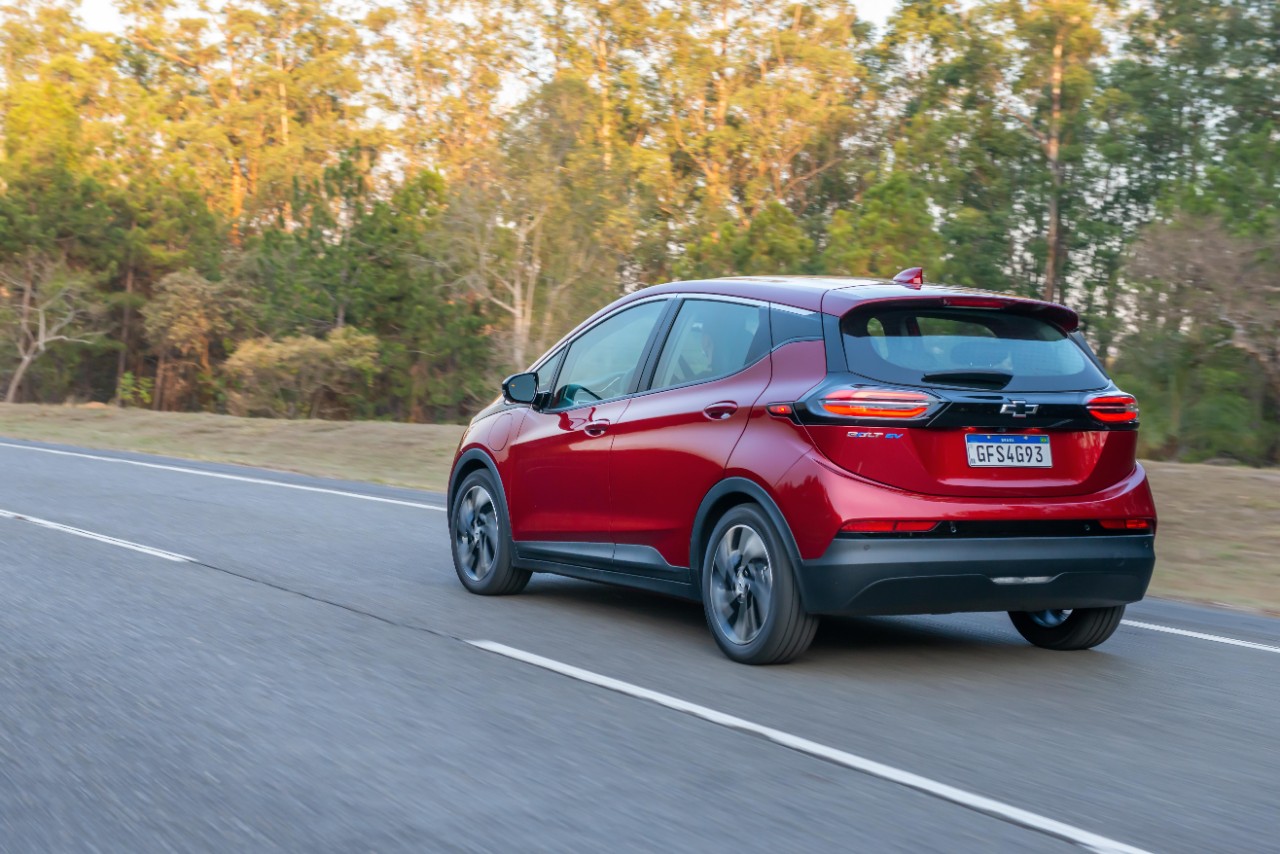 Chevrolet Bolt 2023. Foto: Divulgação