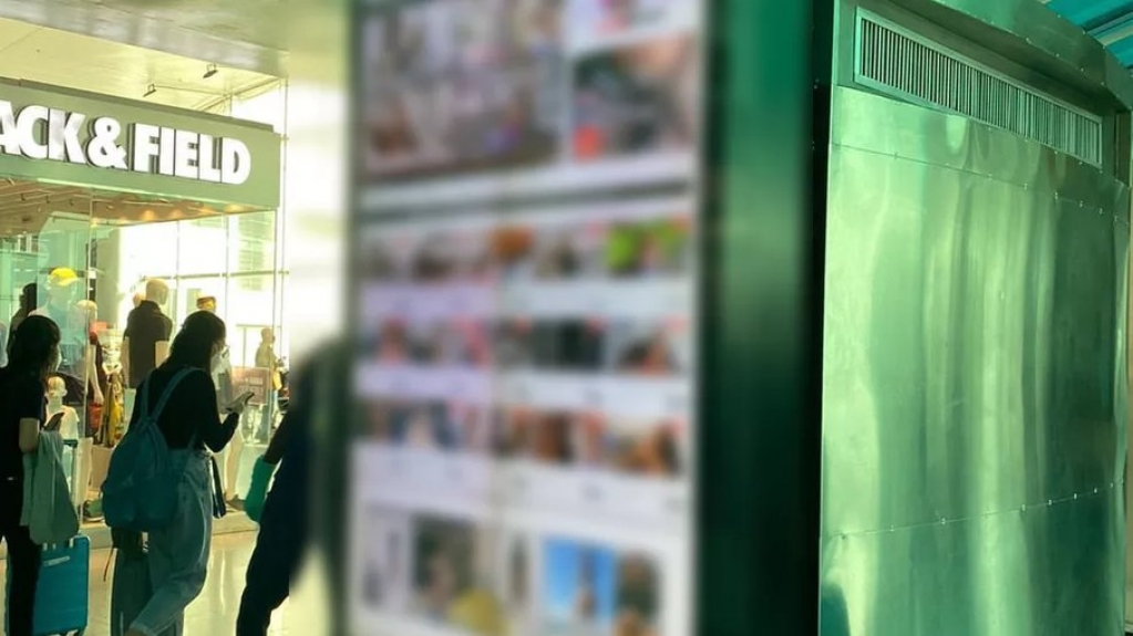 Passageiros de aeroporto são surpreendidos com vídeo pornô no RJ