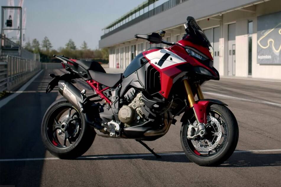 Ducati Multistrada V4 Pikes Peak. Foto: Divulgação