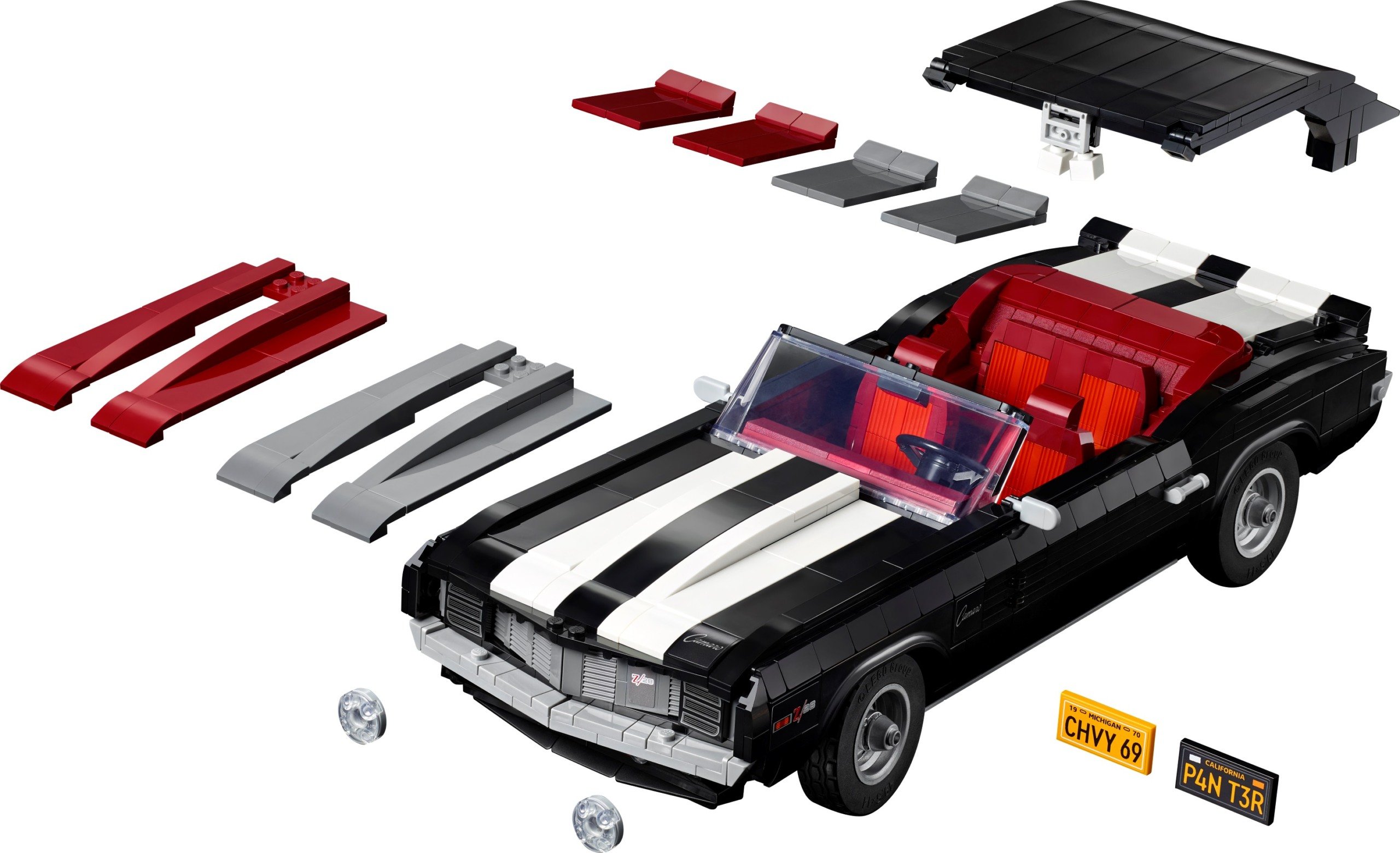 Camaro Z28 da Lego. Foto: Divulgação