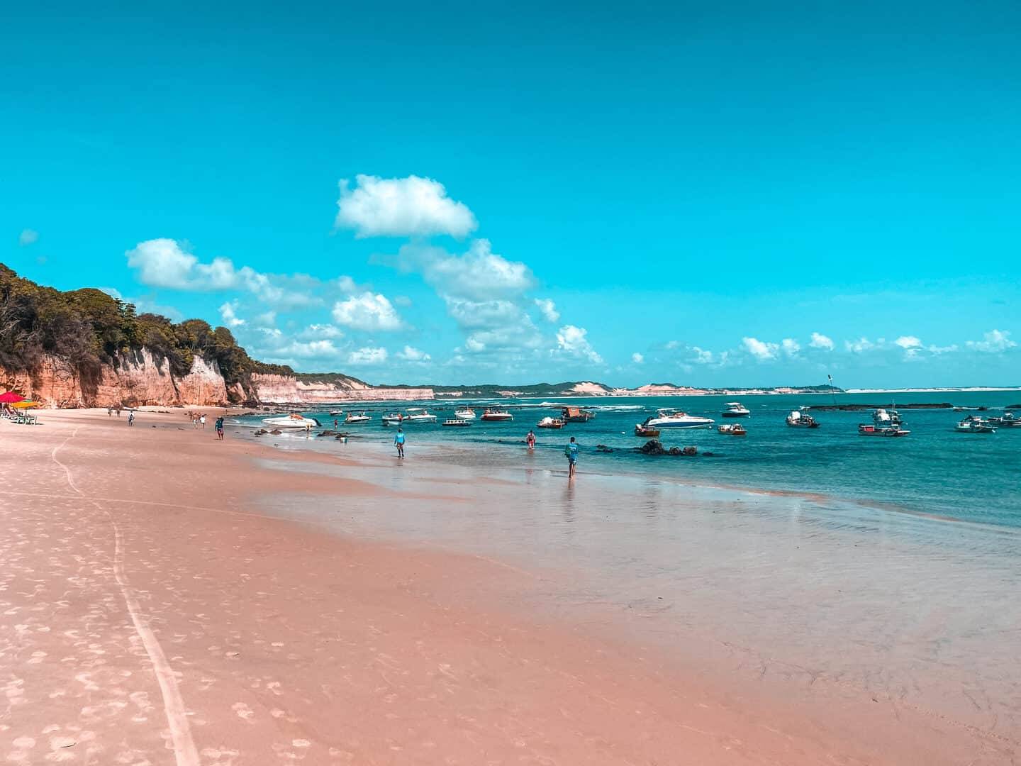 Destino dos famosos: Praia da Pipa. Foto: Reprodução