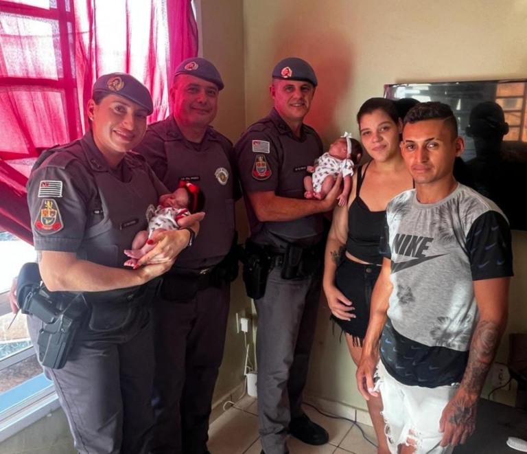 Policiais militares salvam criança engasgada em Álvaro de Carvalho