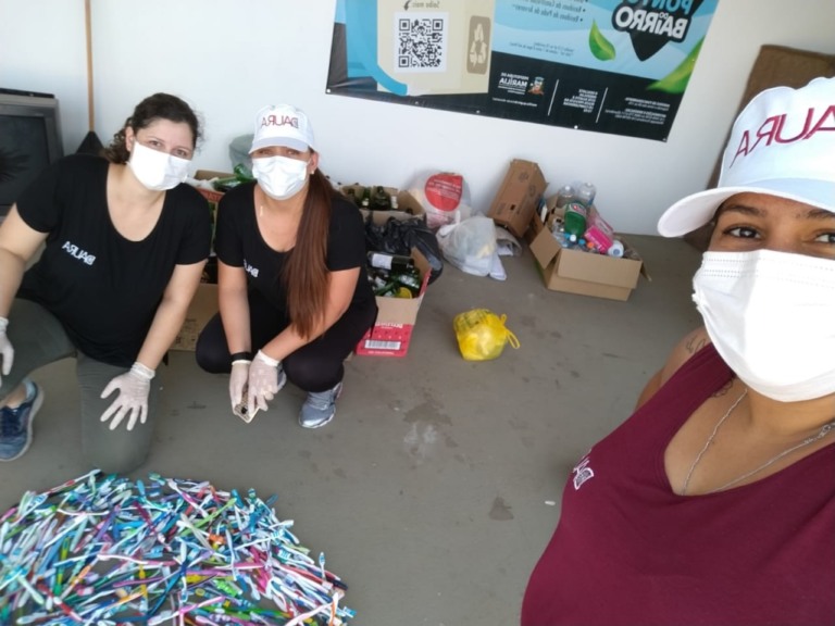 Projeto comunitário distribuiu kits de higiene bucal na zona sul de Marília