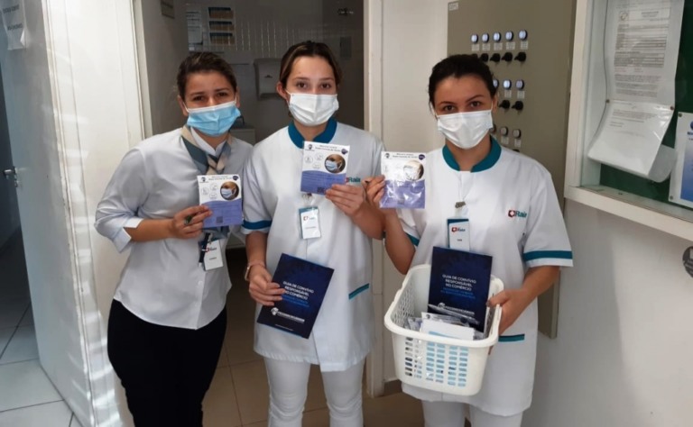 Sindicato distribui máscaras e orienta trabalhadores no comércio de Marília