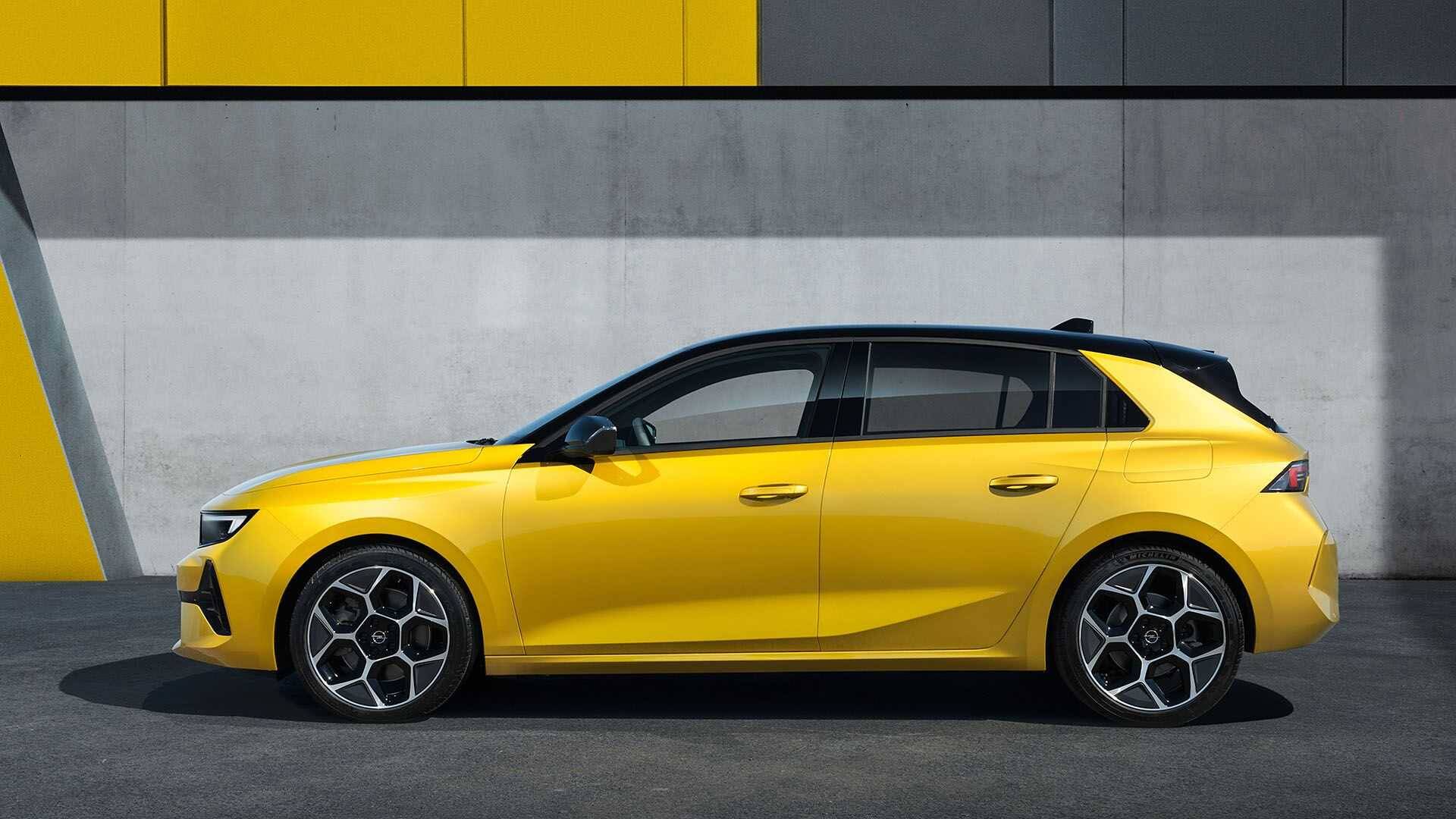 Opel Astra 2022. Foto: Divulgação