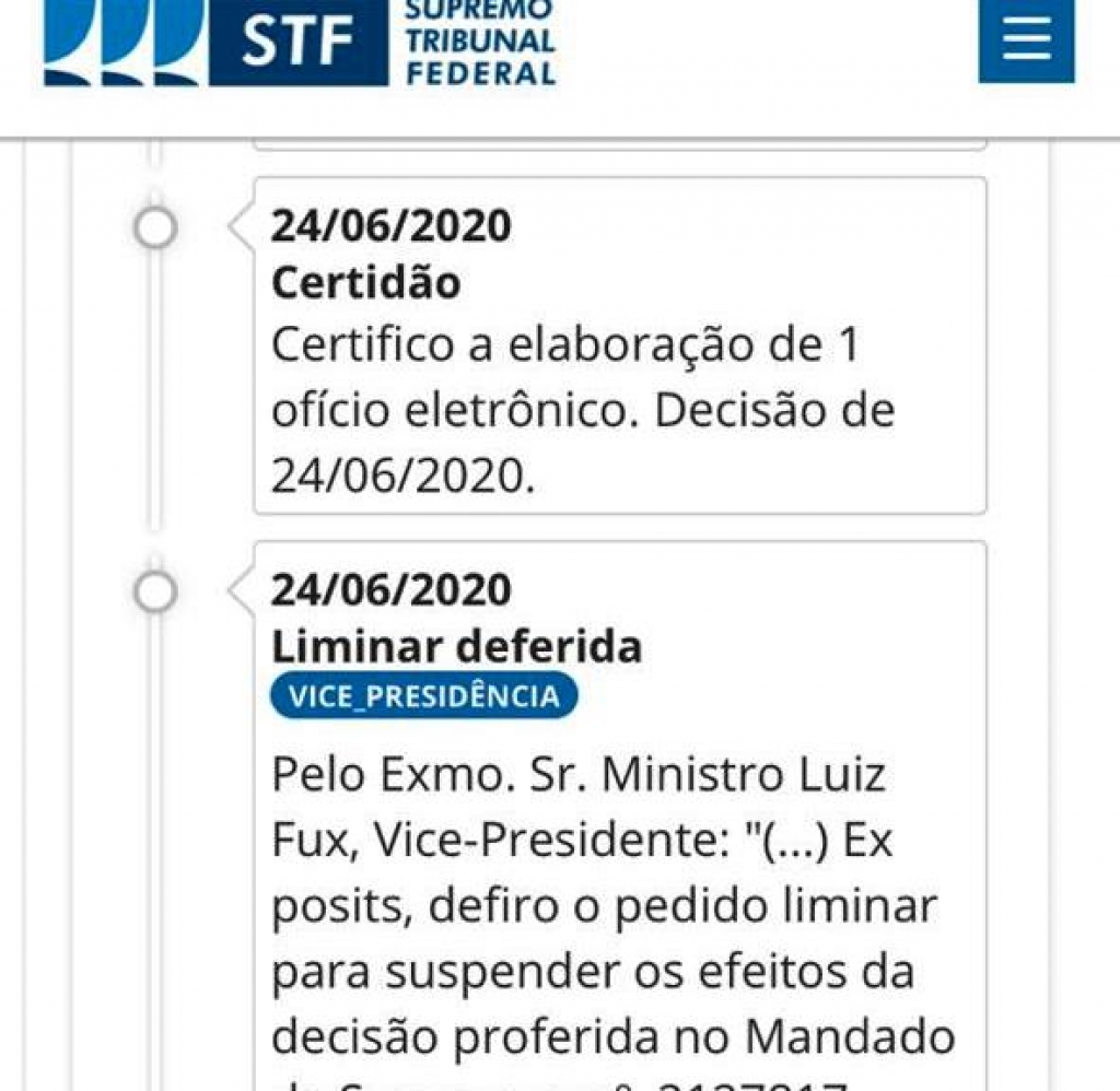 Decisão do STF cassa liminar que autorizava Marília a regulamentar flexibilização