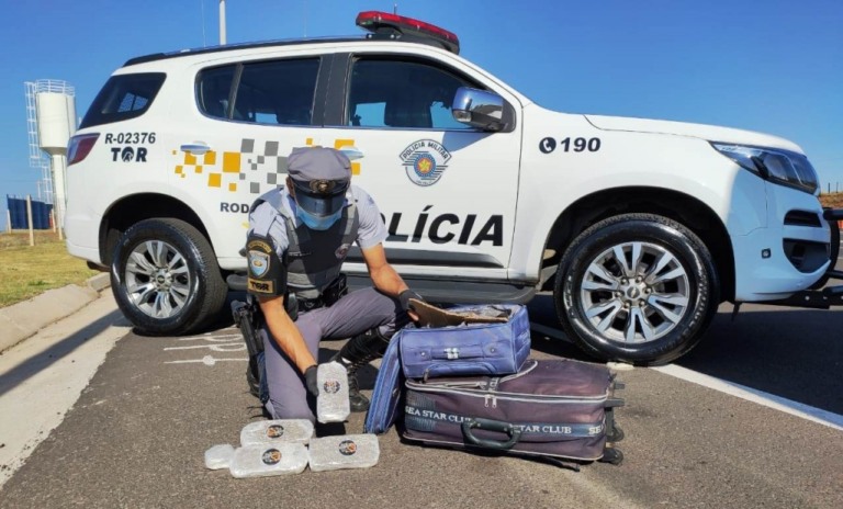 Adolescente é flagrado com "super maconha" durante vistoria em rodovia de Marília
