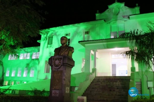 Santa Casa muda iluminação da fachada e incentiva campanha – Divulgação