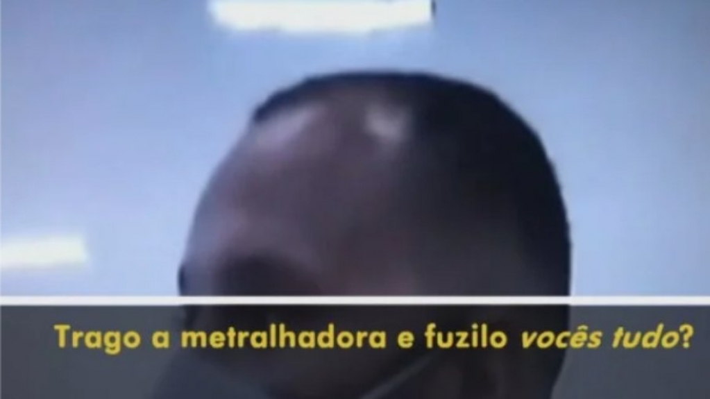 GO: "Trago a metralhadora e fuzilo vocês?", diz professor em aula on-line