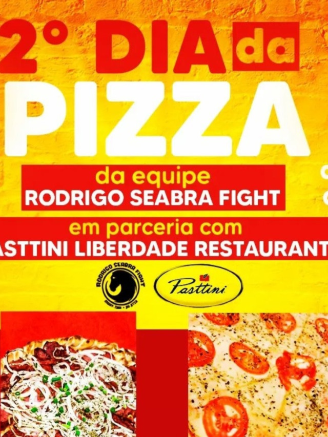 Dia de Pizza do CT Rodrigo Seabra terá repasse para pastoral i