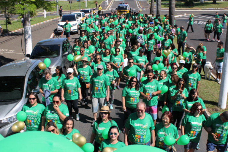 Caminhada pela Vida neste sábado incentiva doações de órgãos em Marília