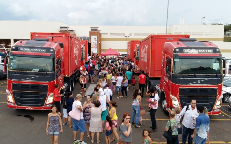 Caravana Coca-Cola amplia roteiro e vai sair de Shopping; veja trajeto