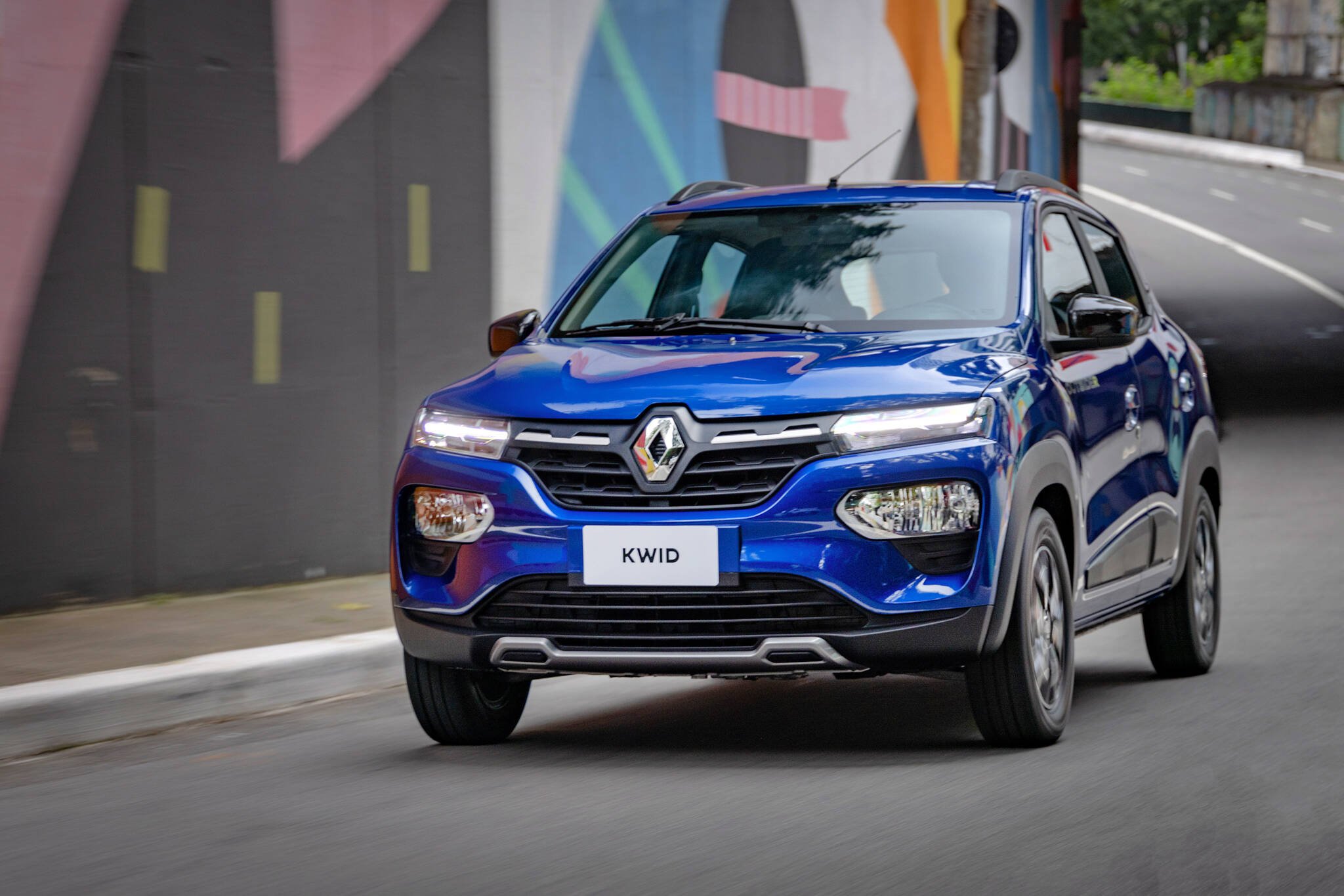 Renault Kwid Outsider 2022. Foto: Divulgação