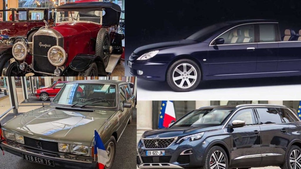 Conheça os cinco modelos Peugeot presidenciais que fizeram história