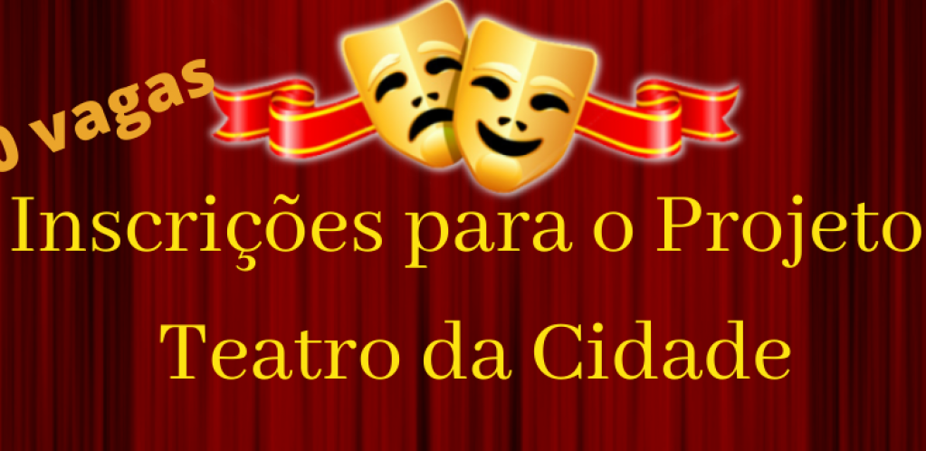 Curso gratuito de Teatro oferece 180 vagas em Marília; de crianças a idosos