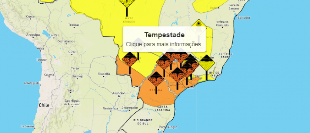 Defesa Civil e Meteorologia fazem alerta para tempestade em Marília; assista