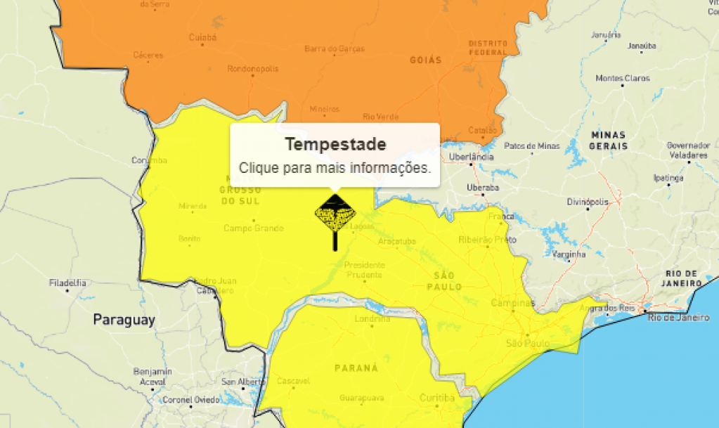 Alerta de tempestade e dias quentes; veja previsões da meteorologia