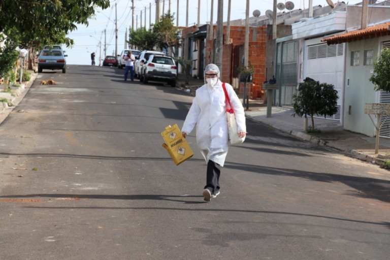 Saúde vacina 248 contra gripe e faz 42 testes domiciliares para Covid em Marília