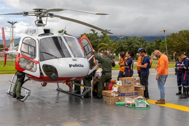 Estado atualiza dados sobre mortes, falta de água e saúde no litoral; prevê mais chuva