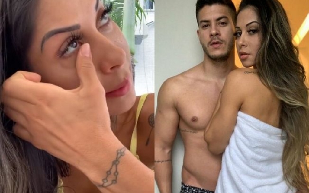 Filho de Mayra é contra romance com Arthur Aguiar: "Não faz bem para minha mãe"