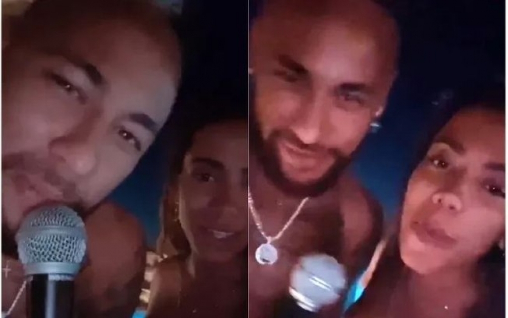 Anitta posta vídeo com Neymar na Espanha