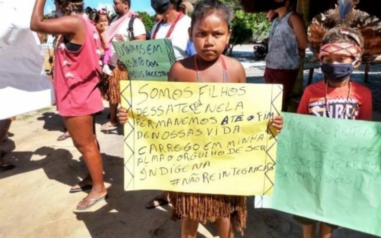 Indígenas pataxó podem ser despejados por decisão de juiz que contraria STF
