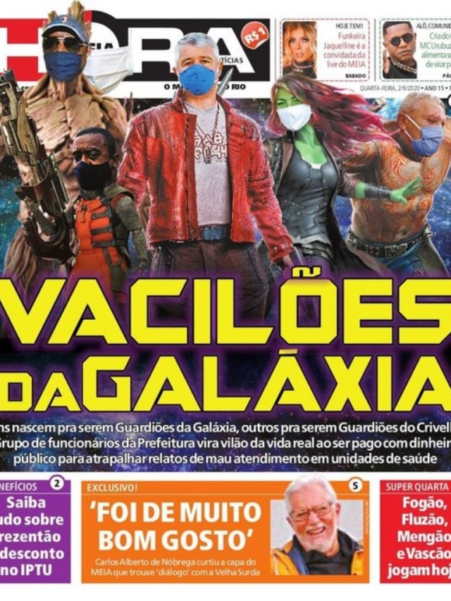 "Vacilões da Galáxia": polícia do Rio mira grupo de apoio ao prefeito Crivella